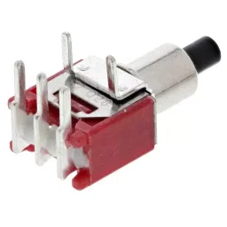 RS PRO Push Button Switch Momentary PCB 4.95 mm Cutout SPDT 32/50/125 V AC, 7346726 image 3