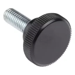 RS PRO Black Knurled Clamping Knob M8 Threaded Stud, 7027550-picture-14