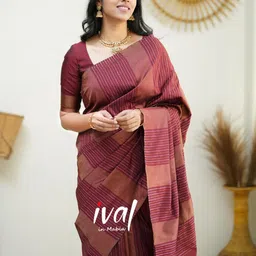 KSALIYA Green Art Silk Sarees image 3