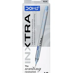 Doms Inxtra Ball Pen Blue Pack of 10-image-33