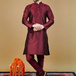 Wintage Men Regular Kurta with Pyjamas-picture-26