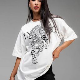 LULU & SKY Women Graphic Pure Cotton Tshirt-picture-13