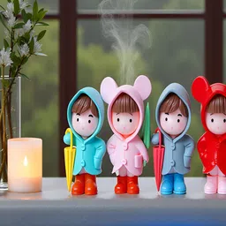 Flenzy Multicoloured Figurine Showpiece image 3