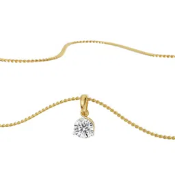 Emori Three Prong 0.5 CT Lab Grown Diamond Pendant-picture-37