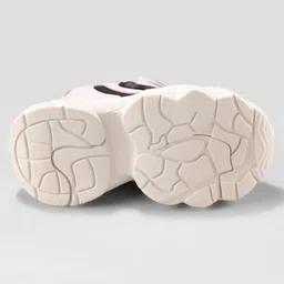 Oh! Pair Sneaker with Velcro Closure - Pink image 5