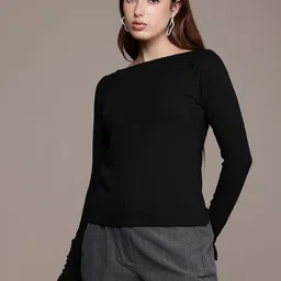 French Connection Boat Neck Top image 5