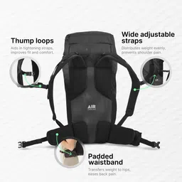 quechua BACKPACK MH100 35L image 3