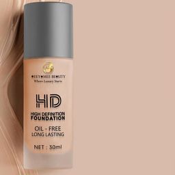 Adbeni HD Oil Free & Long Lasting Foundation - 30 ml - Shade 25-picture-21