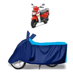Auto Pearl Two Wheeler Cover for Honda Cliq BS6 - Cyan, Blue-picture-25