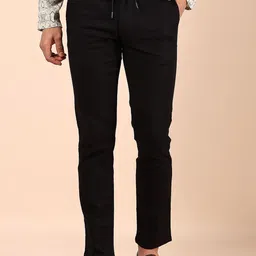 V-Mart Men Cotton Regular Fit Chinos Trousers-image-14