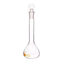 Supertek Volumetric Flask Transparent Class B 5 ml with Interchangeable Glass and Super Stopper, 70.418.0005NIS (Pack of 2) image 3