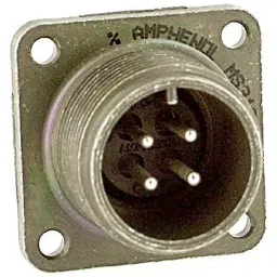 ITT CANNON Circular MIL Spec Connectors CIRCULAR CONNECTOR, RCPT, 22-14, FLANGE, MS3102R22-14P-picture-22