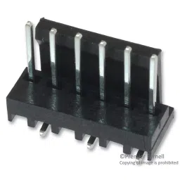 AMP - TE CONNECTIVITY CONNECTOR, HEADER, 6POS, 1ROW, 2.54MM, 3-647166-6-picture-26