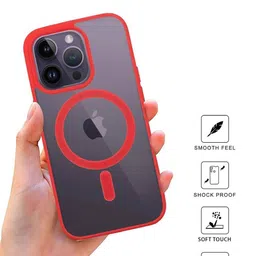 SPRIG Solid Printed iPhone 14 Pro Back Case Mobile Accessories image 4