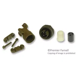 ITT CANNON Circular MIL Spec Connectors CIRCULAR CONNECTOR, PLUG, 10SL-3, CABLE, MS3106E10SL-3P image 1