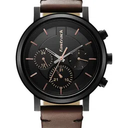 Fastrack Men Textured Dial & Leather Straps Analogue Watch 3287NL01-picture-13