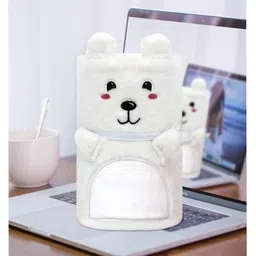 VOIDROP Soft Plush White Bunny Blanket for KidsAdorable Rabbit Design | Cozy and Cuddly for Toddlers & Young Children-picture-19
