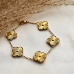 SUBHAGALANKAR Women Gold-Plated Wraparound Bracelet-picture-24