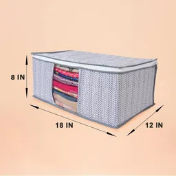 AMAK INC Grey Fabric Multi-Utility Wardrobe Organisers image 5