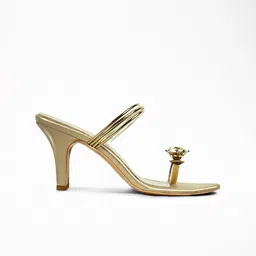 Signature Sole Embellished Slim Heels image 2