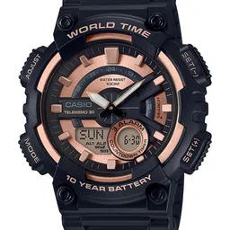 Casio Youth Combination Men Black Analogue and Digital watch AD222 AEQ-110W-1A3VDF-picture-33