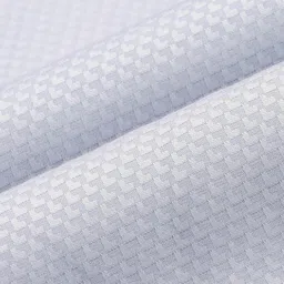 Arrow Men Textured Spread Collar Pure Cotton Satin Italian Elegance Formal Shirt image 2