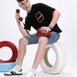 Kook N Keech Oversized Fit Graphic Printed Pure Cotton T-shirt image 3