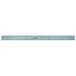 Mitutoyo Steel Ruler 12 inch (4R) Silver, 182-121-picture-13