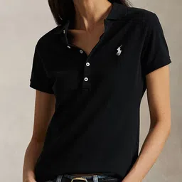 Polo Ralph Lauren Cotton Polo Collar T-shirt-image-72