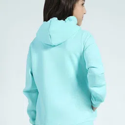 Monte Carlo Girls Graphic Printed Hooded Pullover Cotton Sweatshirt image 3