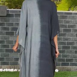 Maaesa Women Solid Kaftan Kurta image 4