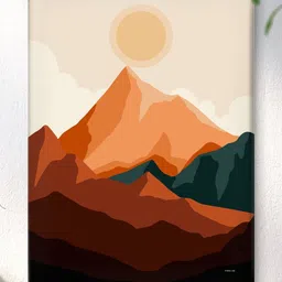 SAF Orange Canvas Other Wall Paintings image 4