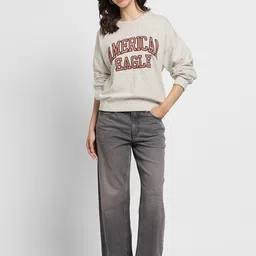 AMERICAN EAGLE OUTFITTERS Women Printed Sweatshirt image 2