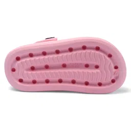 Pine Kids Back Strap Solid Color Clogs - Pink image 5