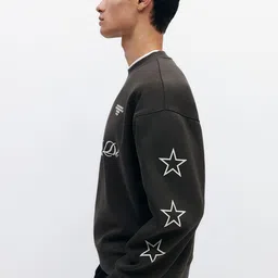 H&M Oversized Fit Printed Sweatshirt image 2