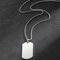 Designs & You Silver-Plated Square Pendants with Chains-picture-20