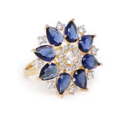 Lavish Giftz Gold-Plated Adjustable Finger Ring-picture-18