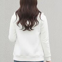 Parona Women Fleece Lightweight Open Front Jacket image 2