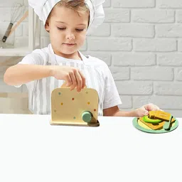 Playbox Wooden Toaster Kitchen Set Toddler image 5