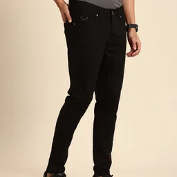 Being Human Men Cropped Fit Stretchable Jeans image 2
