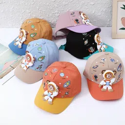 Tomorrow Fashion Unisex Multicoloured Cotton Caps image 4