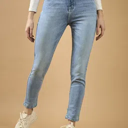 Roadster Women Clean Look Heavy Fade High-Rise Regular Stretchable Jeans-image-44