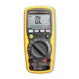 Metravi Digital TRMS Multimeter Backlit LCD Display Yellow & Black, Metrasafe-16-picture-36