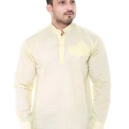 Twist99 Mandarin Collar Cotton Casual Shirt-image-9