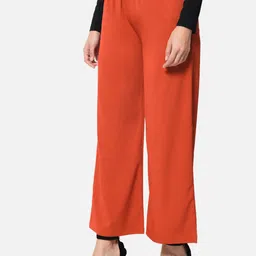 OTIRA Women Crepe Palazzos image 3