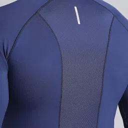 CULT Men's Navy Build Up Performance Recycled Poly T-shirt image 5