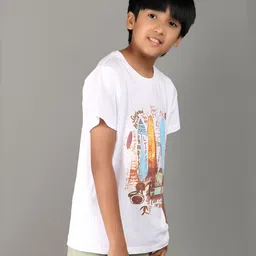 V-Mart Boys Graphic Printed Round Neck Cotton T-shirt image 4