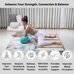 Core Asana Cylindrical Bolster- Tuberose image 5
