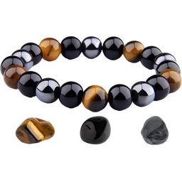 VIBESLE Unisex Crystals Triple protection Bracelet-picture-18