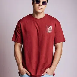 Be Crazy Men Printed T-shirt-image-66